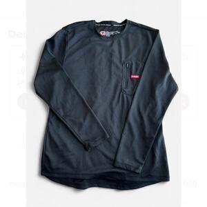 Wrangler Workwear Black Long Sleeve Shirt